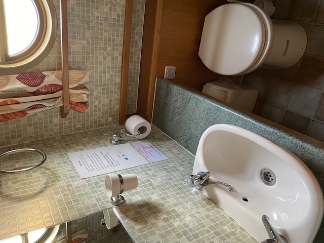 Hannah: Toilet and Washbasin